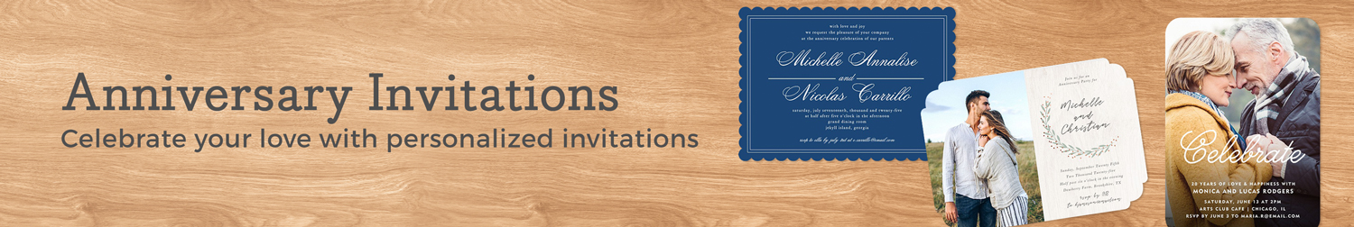 Anniversary Invitations