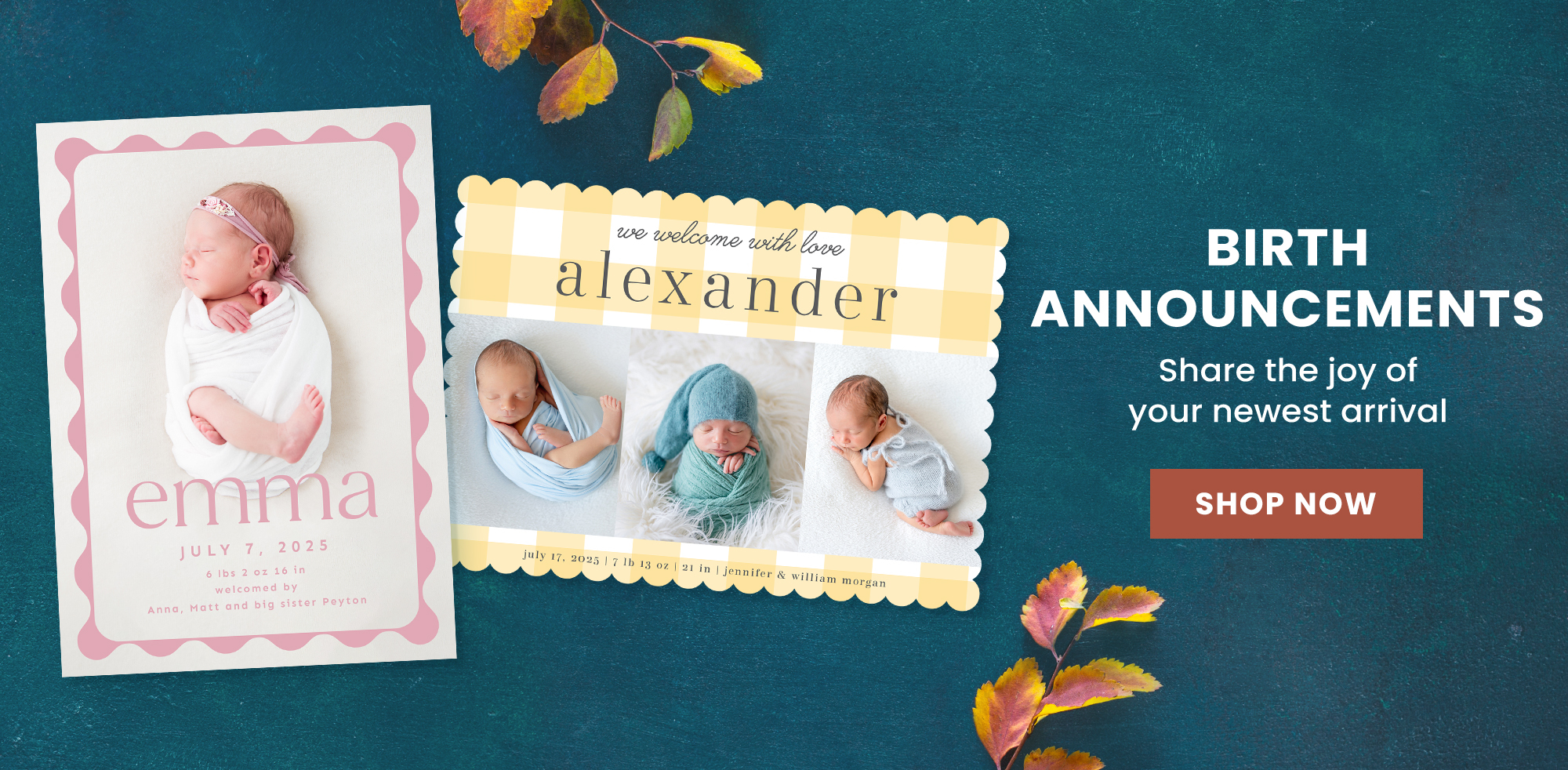 BIRTH ANNOUNCEMENTS